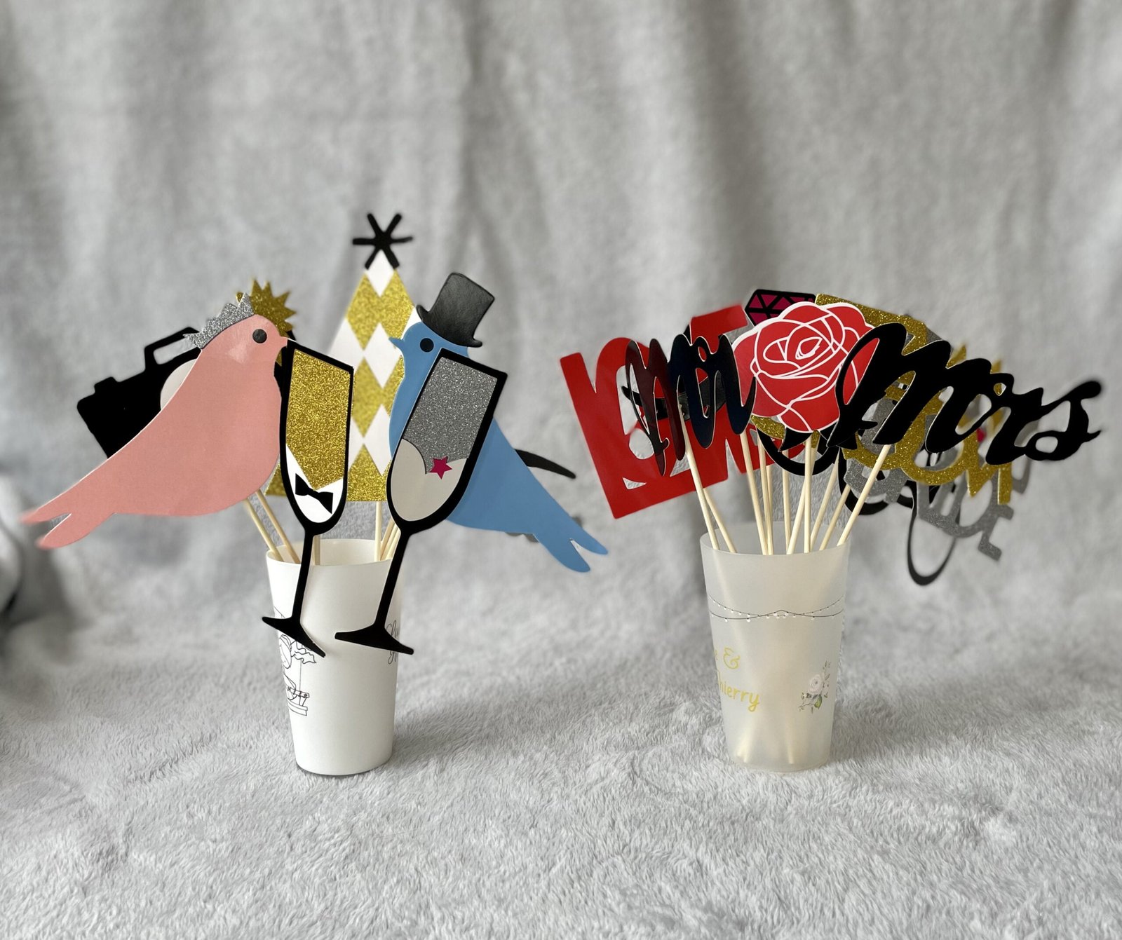Accessoires carton mariage